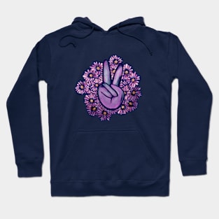 Peace Flowers Hoodie